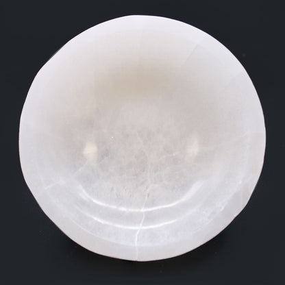 Selenite Round Bowl - 15cm - Luna Temple