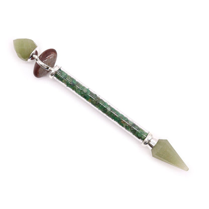 Shiva Lingam Magic Wand – Green Aventurine – Happiness - Luna Temple