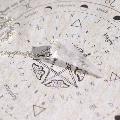 Spell Incense – Cleansing with Rock Crystal Pendulum - Luna Temple