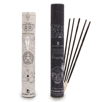 Spell Incense – Cleansing with Rock Crystal Pendulum - Luna Temple