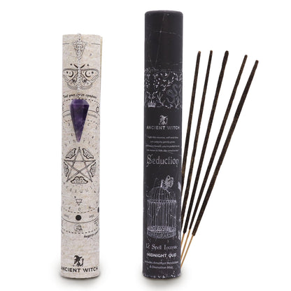 Spell Incense – Seduction with Amethyst Pendulum - Luna Temple