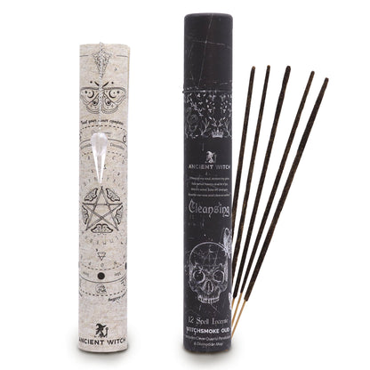 spell_incense_cleansing_with_rock_crystal_pendulum