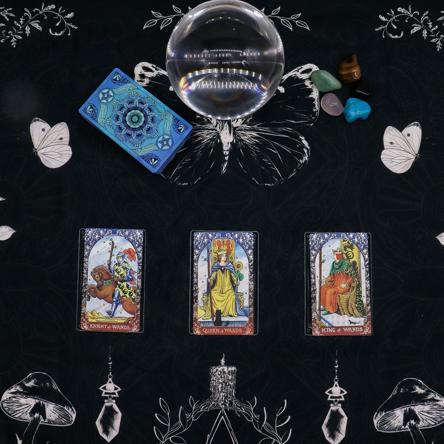 Tarot Reading Cloth - Ancient Witch - Luna Temple