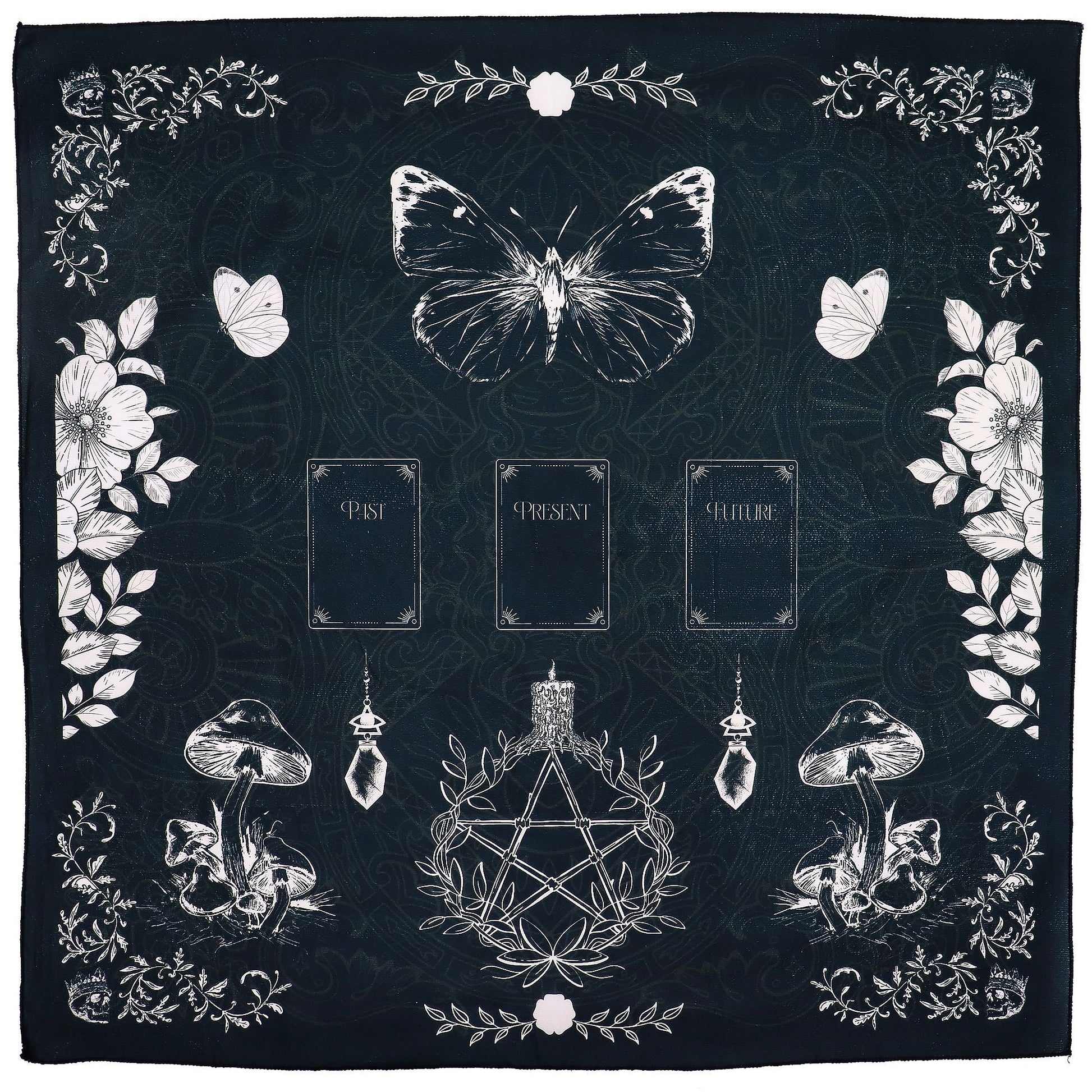Tarot Reading Cloth - Ancient Witch - Luna Temple
