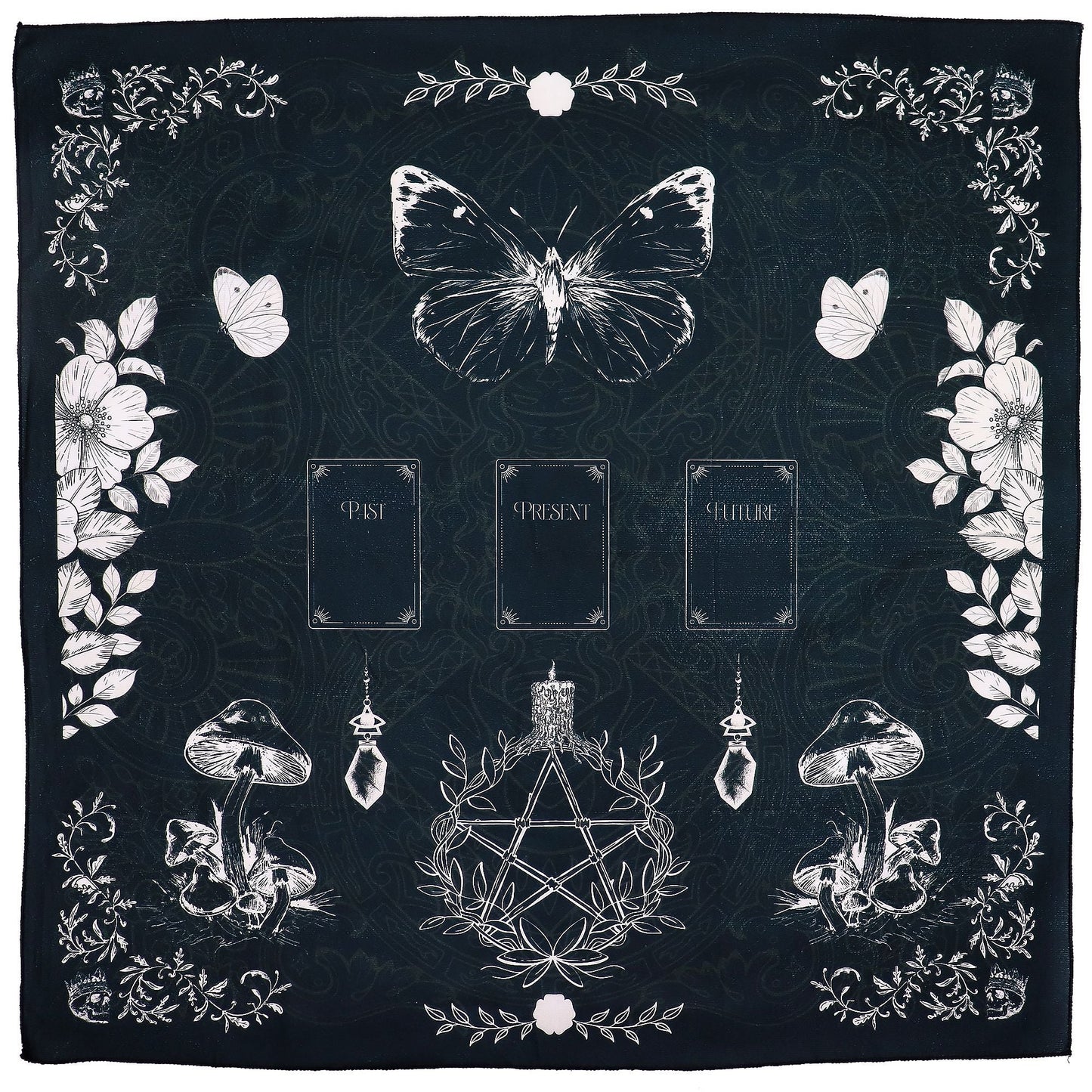 Tarot Reading Cloth - Ancient Witch - Luna Temple