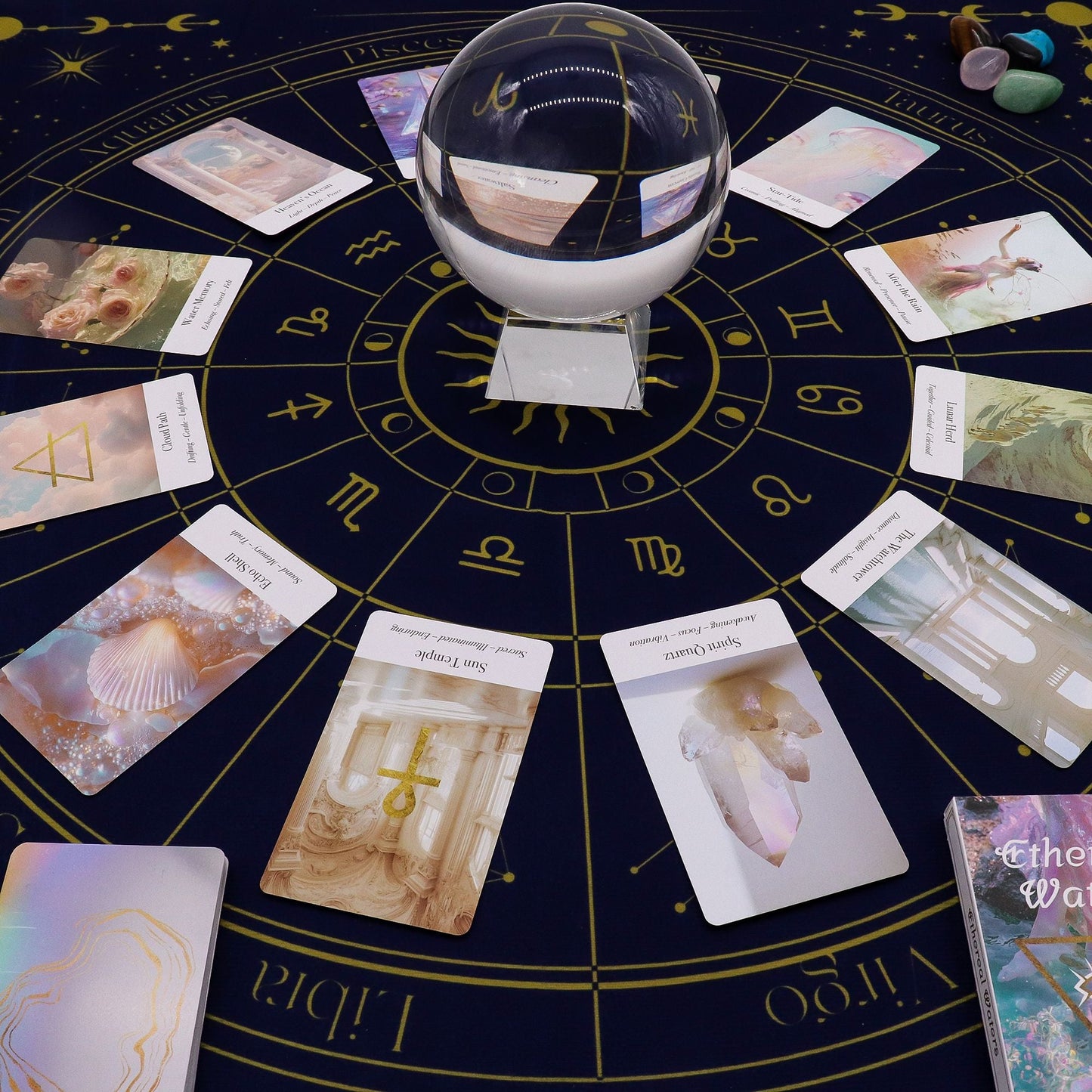 Tarot Reading Cloth - Zodiac - Luna Temple
