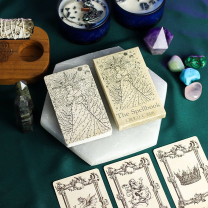 The Spellbook Oracle Cards- Witchcraft Deck - Luna Temple