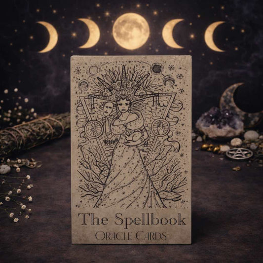 The Spellbook Oracle Cards- Witchcraft Deck - Luna Temple