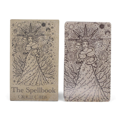 The Spellbook Oracle Cards- Witchcraft Deck - Luna Temple